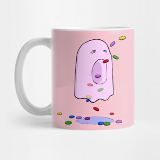 Hungry Lil Candy Ghost Mug